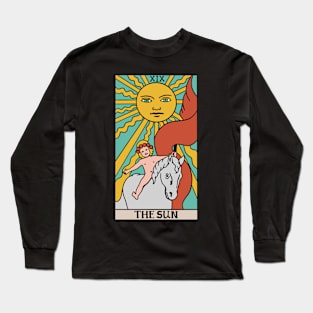 The Sun Tarot Card - Witchy Magic Long Sleeve T-Shirt